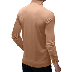 Mens Long Sleeve Turtleneck Tops