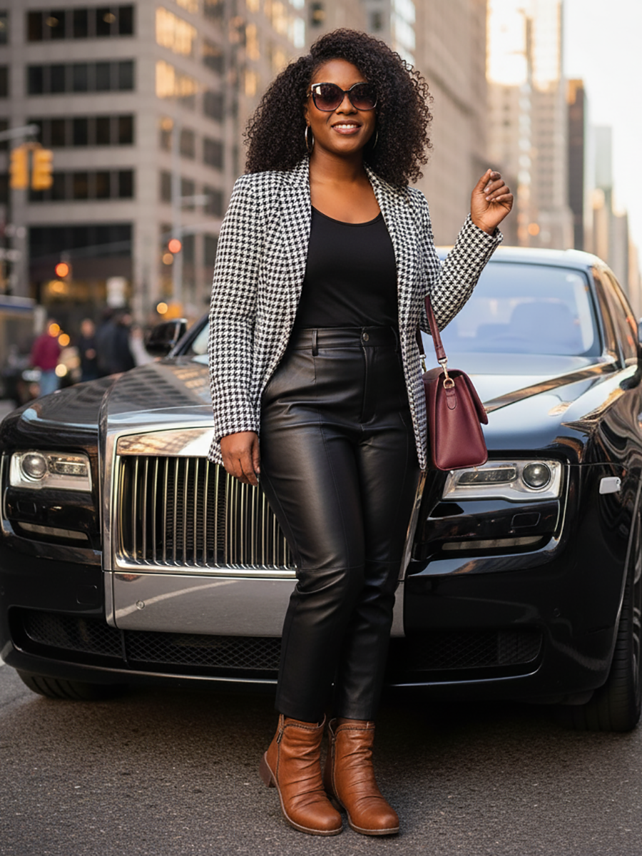 Plus Size Chelsea Side Zipper Ankle Boots