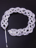 Braided Glitter Rhinestones Headbands