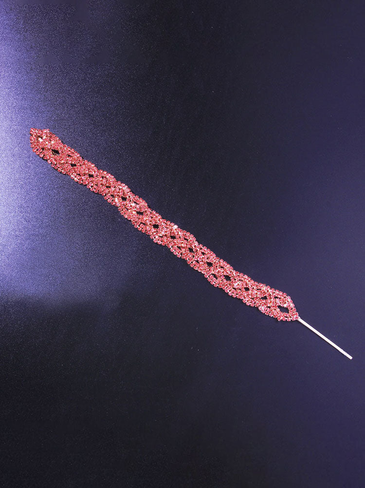 Braided Glitter Rhinestones Headbands