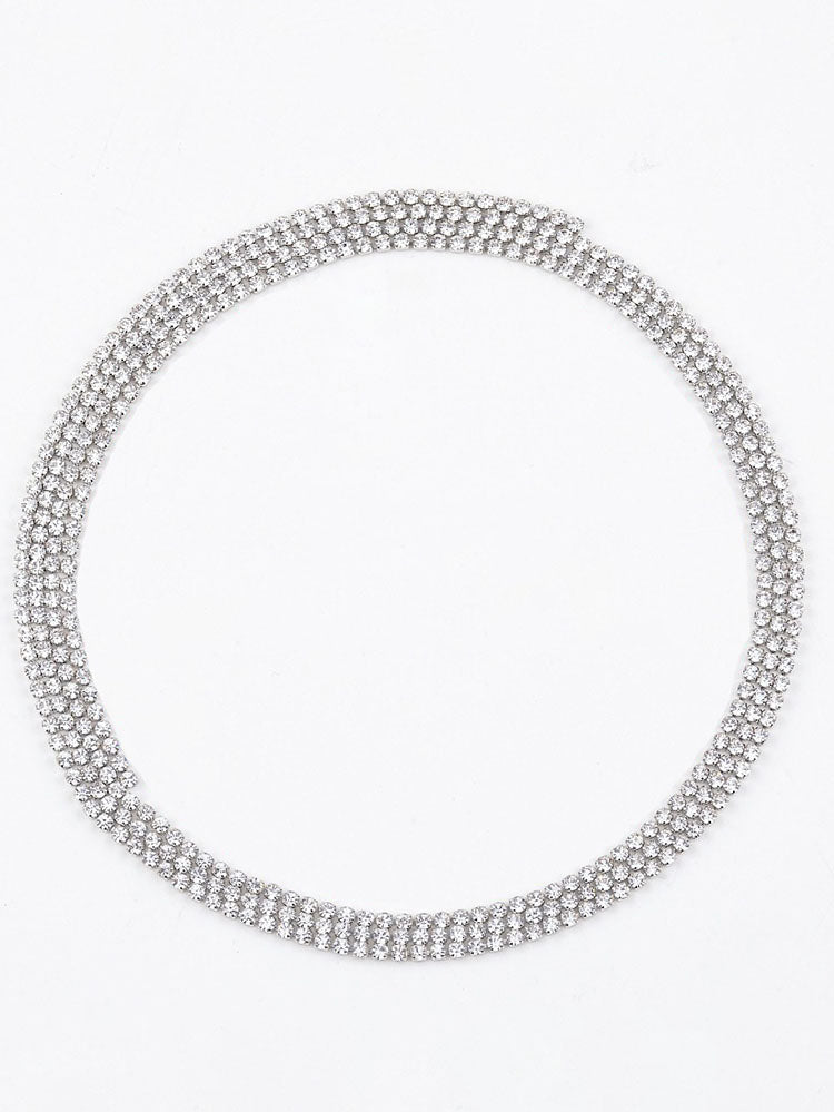 Multilayer Strand Chain Necklaces