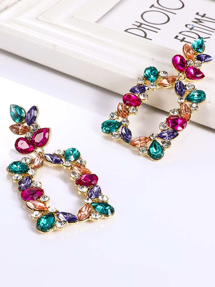 Minimalist Geometric Colorful Earrings