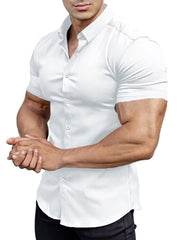 Mens Short Sleeve Button Down Shirts
