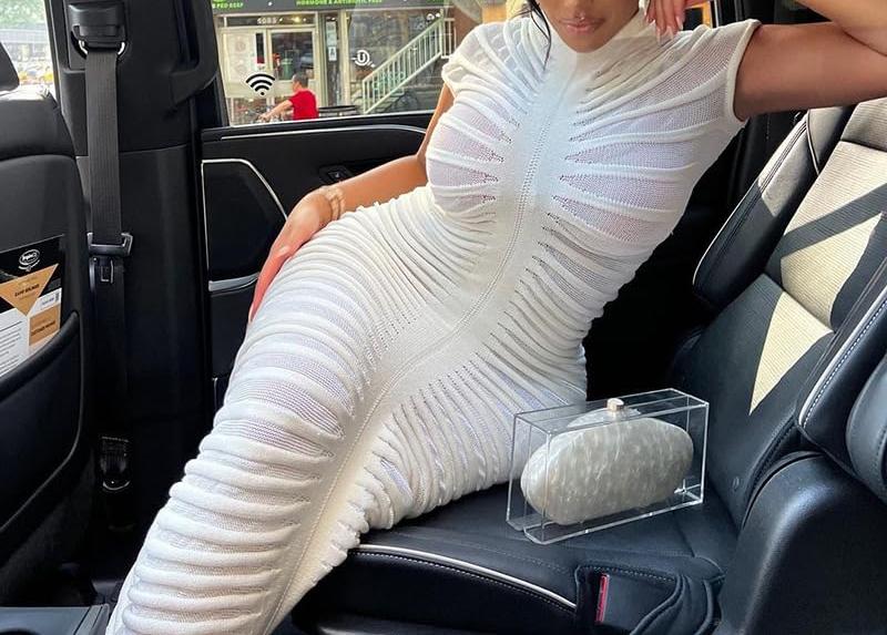 Mesh Short Sleeve Bodycon Ruched Maxi Dress