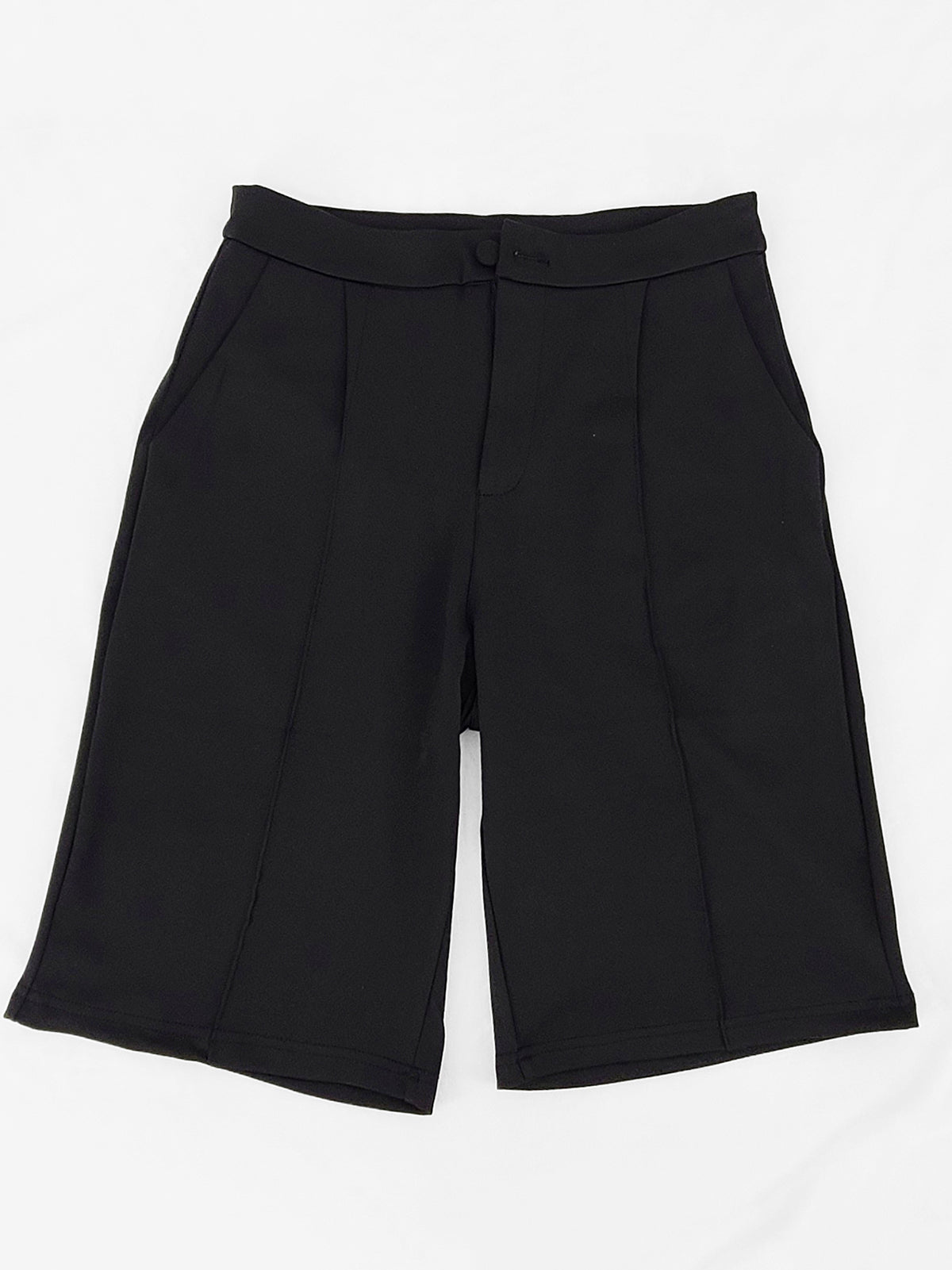 Two Piece Long Sleeve Blazer Shorts Pant Set