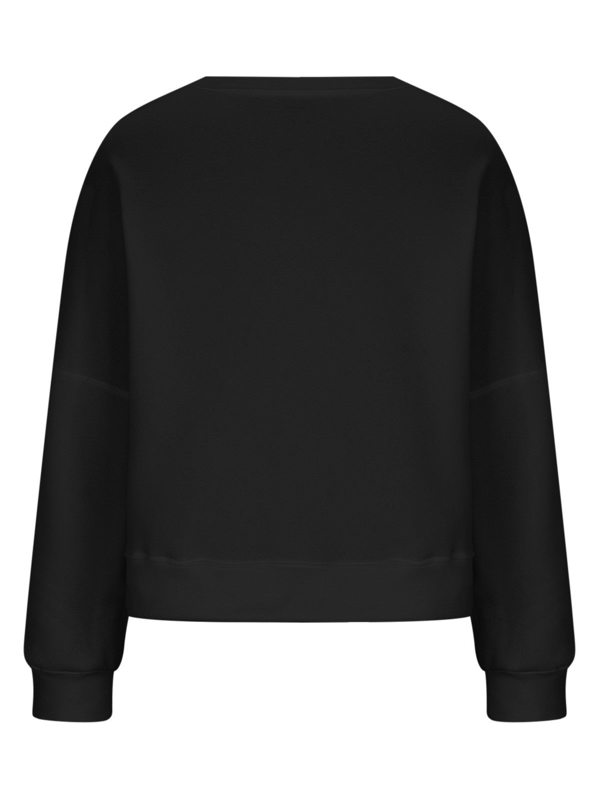 Halloween Skeleton Paw Print Oversized Sweatshirt