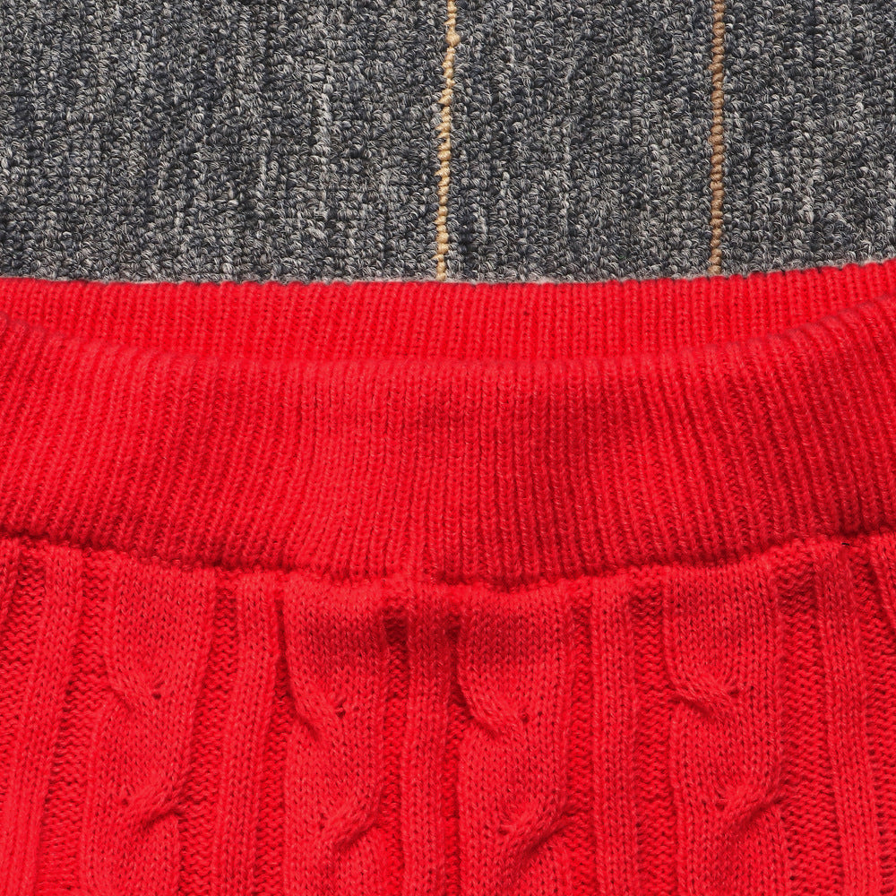 Knit Crop Top Shorts Sets