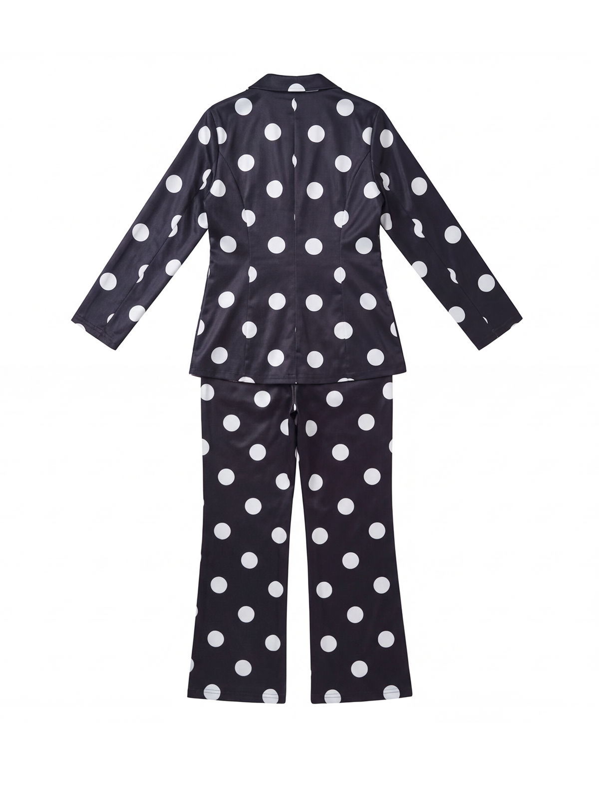 Polka Dot Blazer Pants Sets
