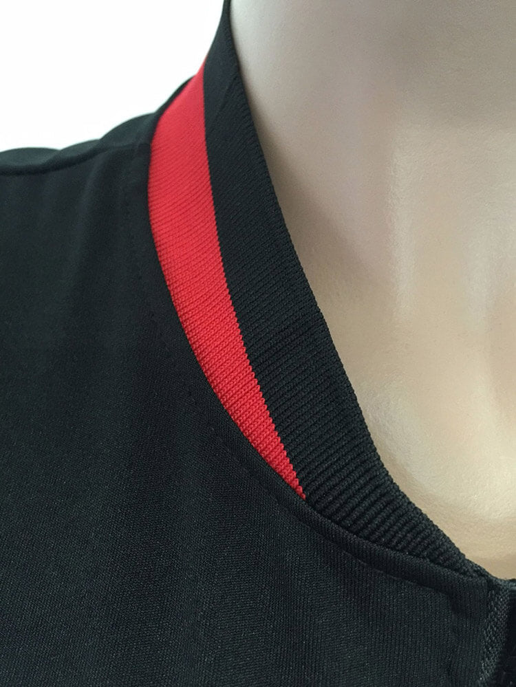 Two Pieces Long Sleeve Jacket Long Pants Suit