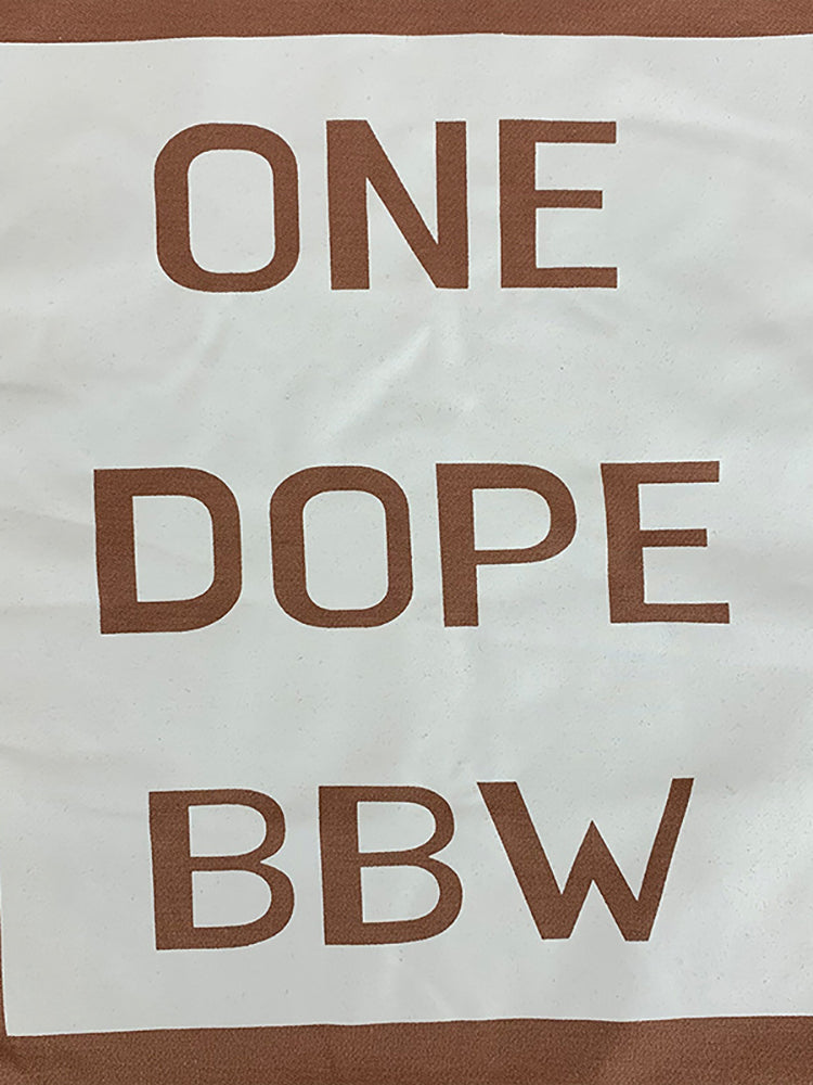 Plus Size Letter Print Hooded Sweatshirt Dress