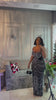 Strappy Rhinestone Mesh Maxi Dress