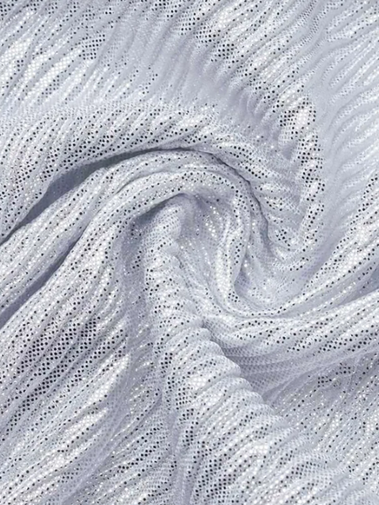 Long Sleeve Sequin Belted Jumpsuit