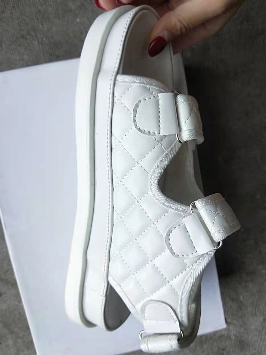 Soft Sole Chic Velcro Beach Sandal