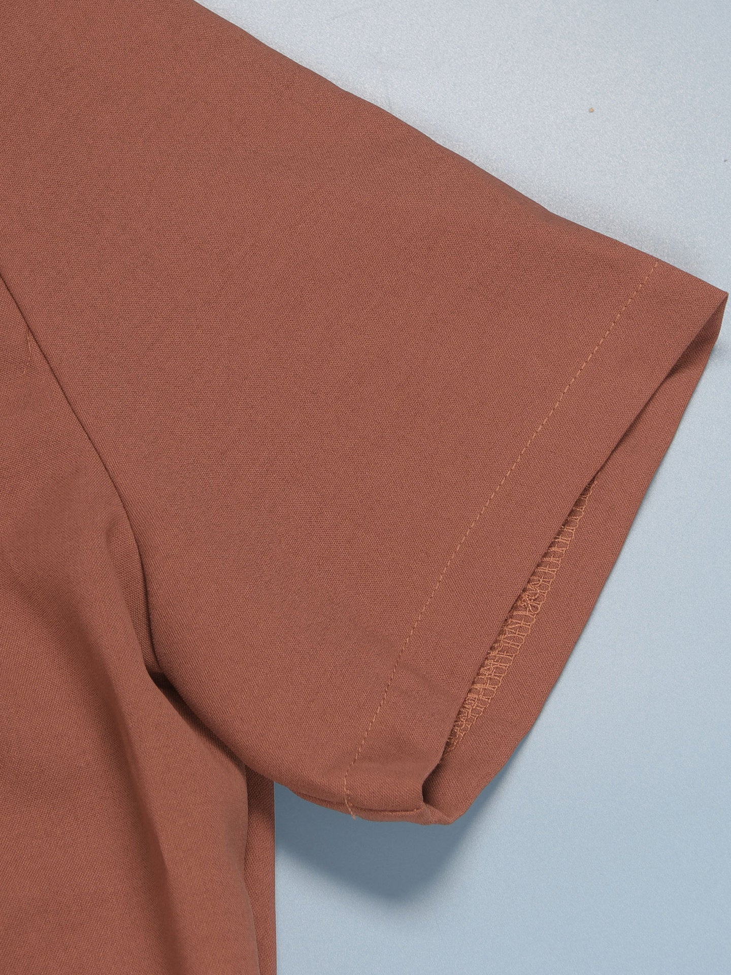 Short Sleeve Zipper Pocket Wide Leg Jumpsuit