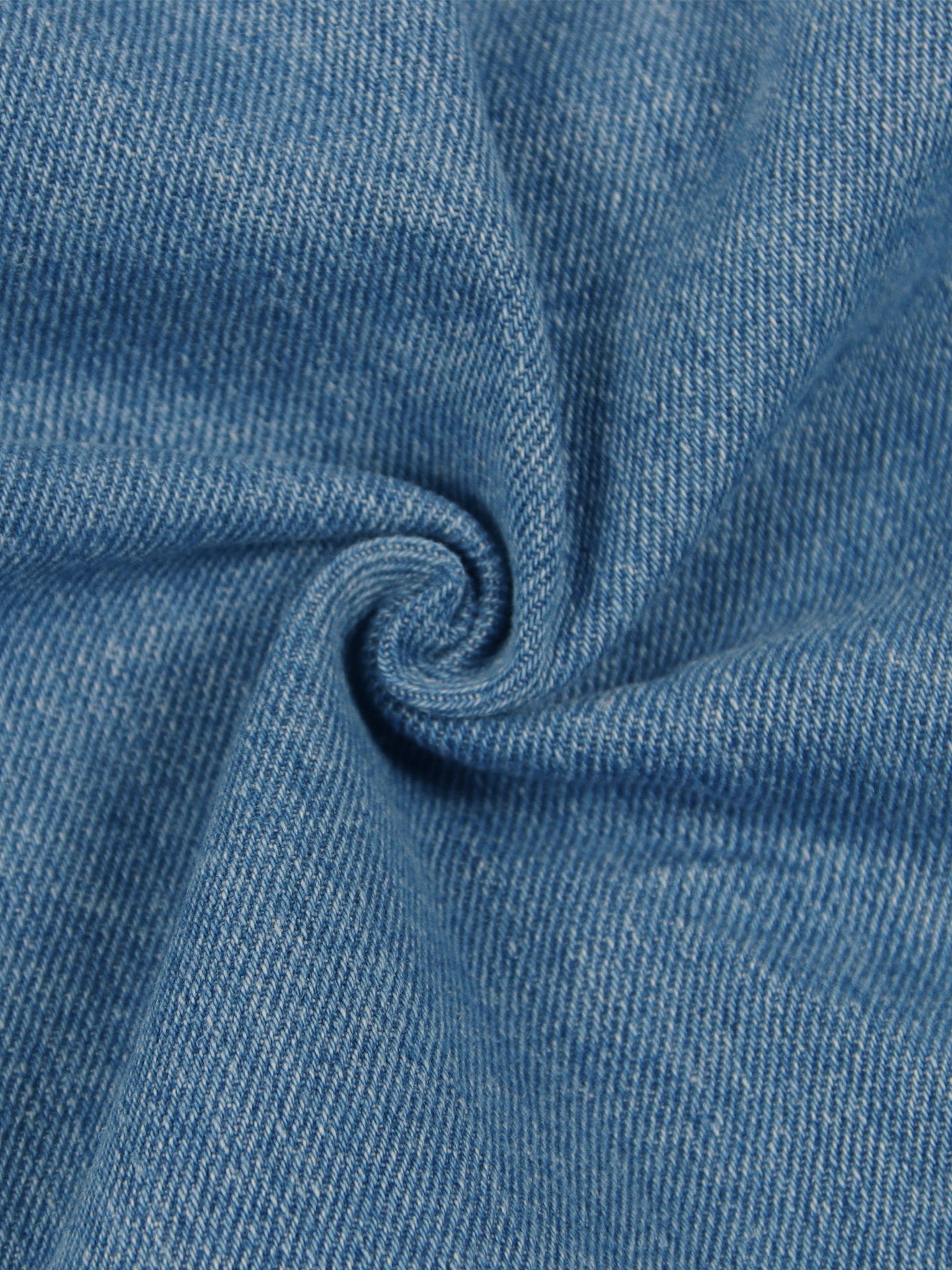 Multiple Pockets Denim Utility Jumpsuit