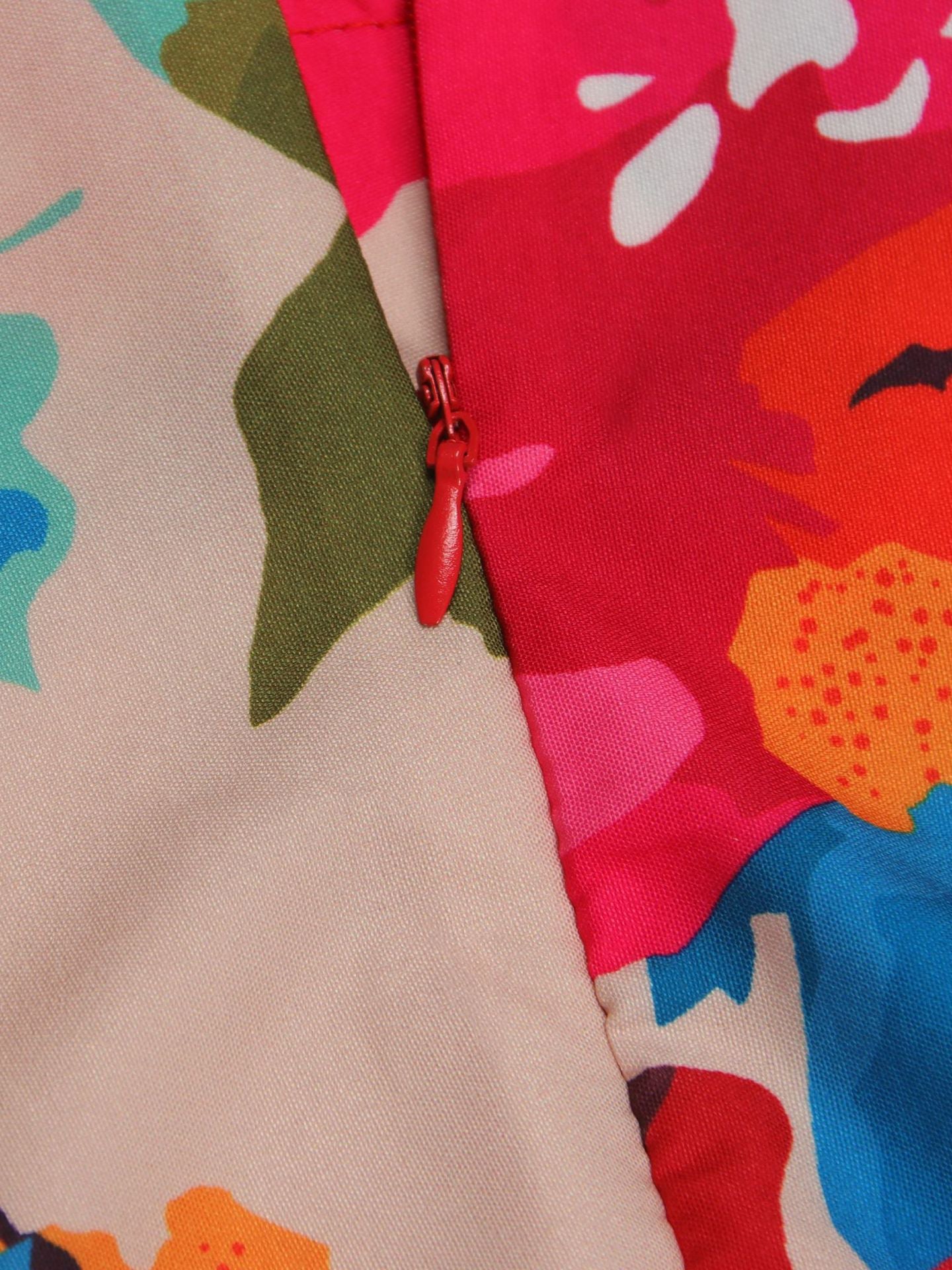 Short Sleeve Floral Print Maxi Dress