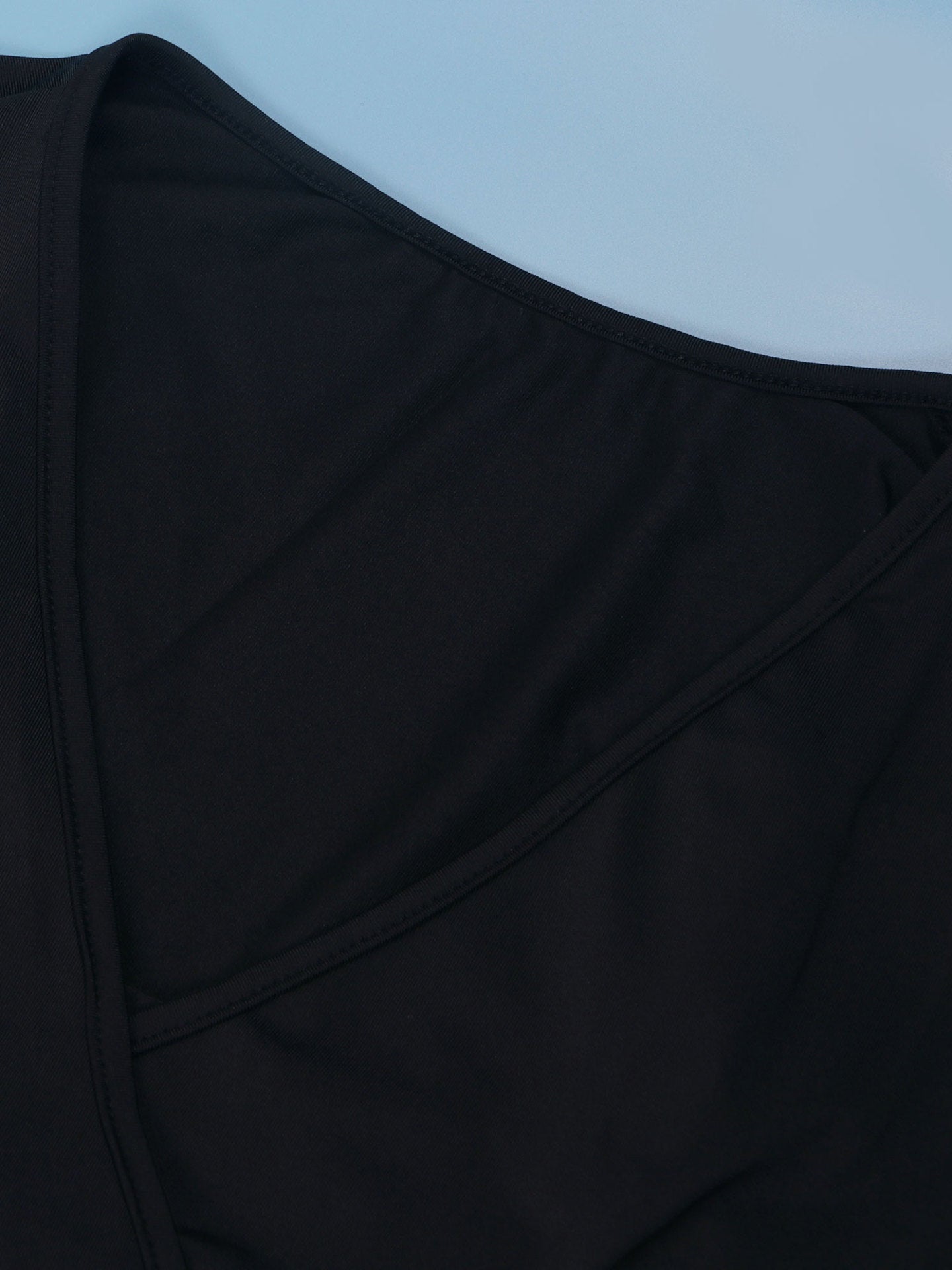 Two-Piece Bell Sleeve Slit Skirt Set