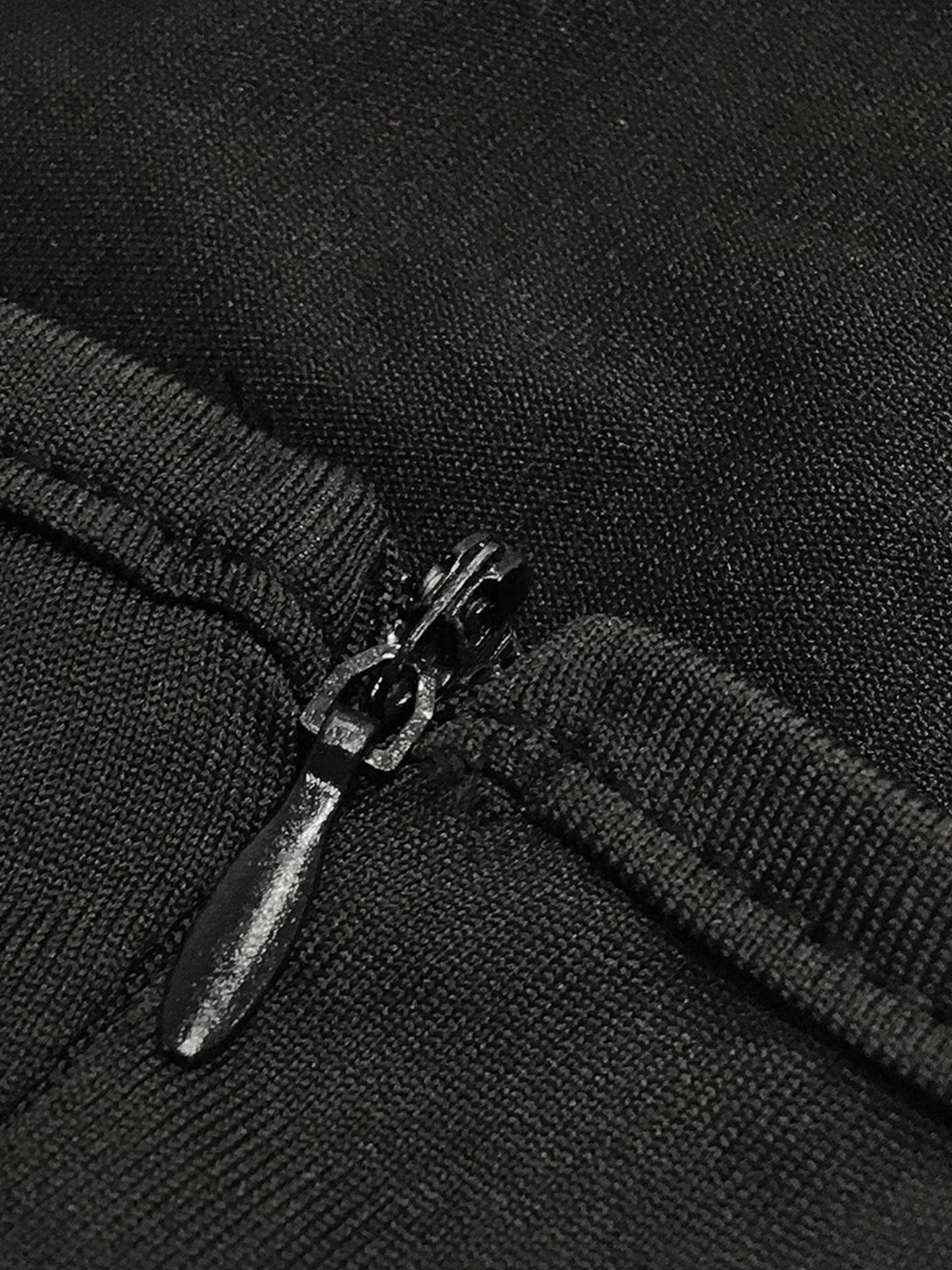 One Shoulder Pleated Bodycon Maxi Dress